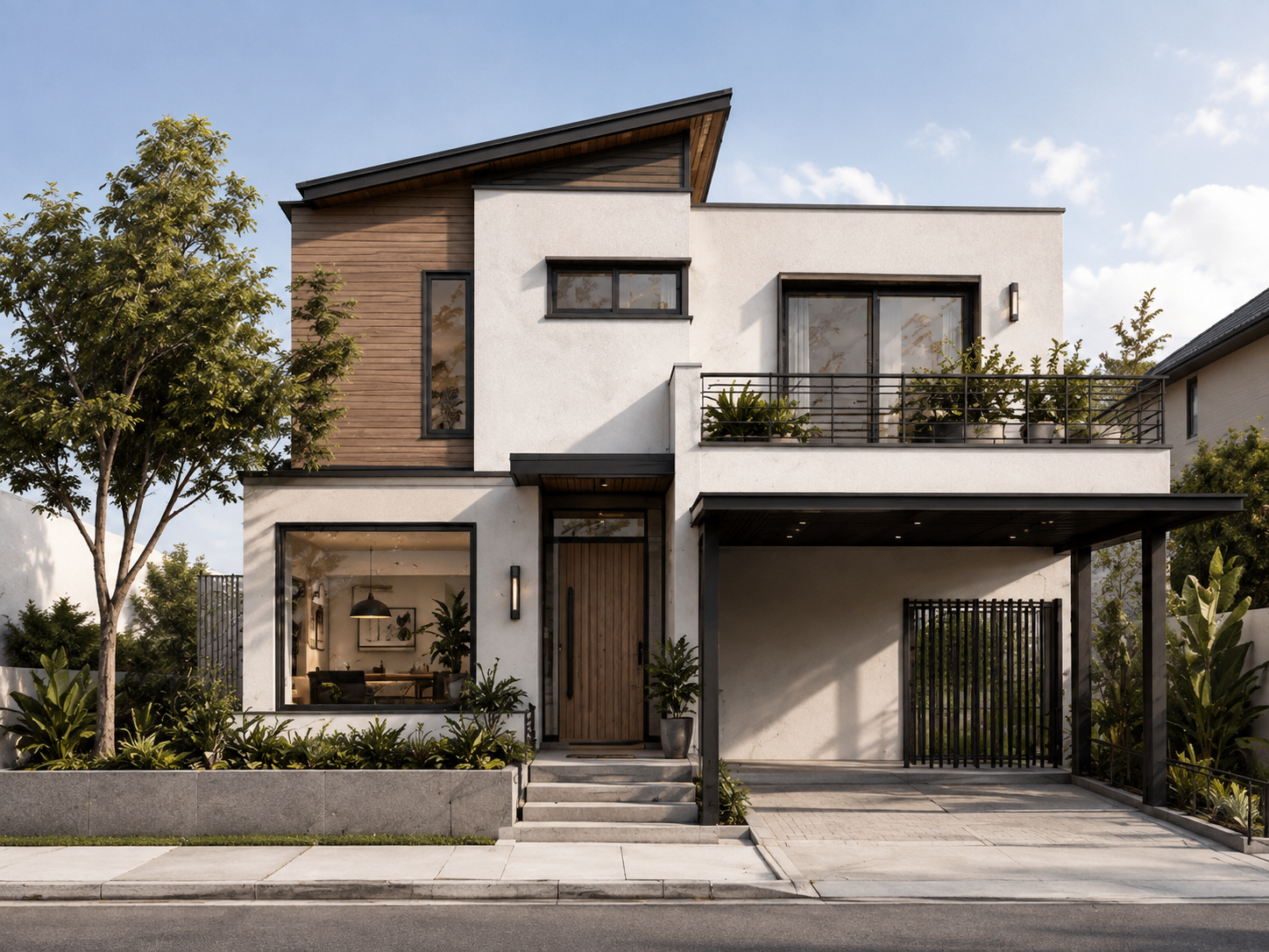 Render 3D fotorrealista